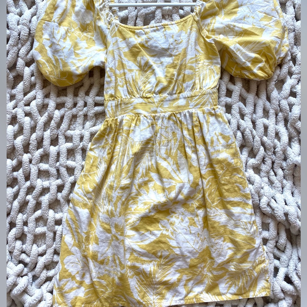 Billabong puff sleeves mini dress
